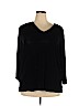 Alfred Dunner Black 3/4 Sleeve Top Size 2X - photo 1