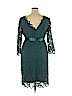 Mama Maternity Teal Cocktail Dress Size XL - photo 2