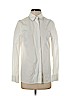 Alexander Wang 100% Cotton White Long Sleeve Button-Down Shirt Size 2 - photo 1