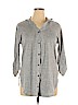 No Boundaries 100% Recycled Polyester Gray Cardigan Size XXL - photo 1