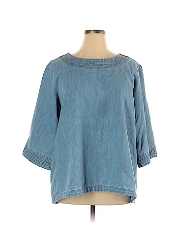 Martha Stewart 3/4 Sleeve Blouse (view 1)