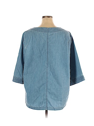 Martha Stewart 3/4 Sleeve Blouse (view 2)