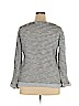 Bobbie Brooks Gray Pullover Sweater Size 3X - photo 2
