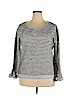 Bobbie Brooks Gray Pullover Sweater Size 3X - photo 1