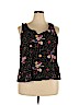 Wallflower 100% Rayon Black Sleeveless Blouse Size 3X - photo 1