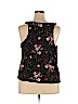 Wallflower 100% Rayon Black Sleeveless Blouse Size 3X - photo 2
