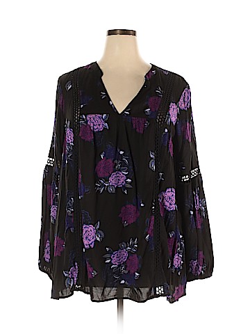 Torrid Long Sleeve Blouse (view 1)