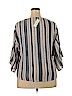 Assorted Brands 100% Rayon Gray 3/4 Sleeve Blouse Size XL - photo 2