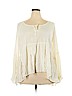 American Eagle Outfitters 100% Viscose Ivory Long Sleeve Blouse Size XXL - photo 1