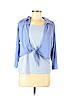 By Design Purple 3/4 Sleeve Blouse Size XL - photo 1