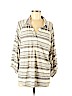 White Stag Ivory 3/4 Sleeve Blouse Size XL - photo 1
