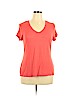 Apt. 9 Pink Short Sleeve T-Shirt Size XL - photo 1