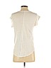 Ann Taylor LOFT 100% Linen White Short Sleeve T-Shirt Size S - photo 2