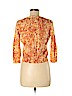 Talbots 100% Merino Wool Orange Wool Cardigan Size M (petite) - photo 2