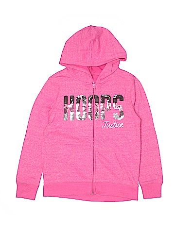 Justice Zip Up Hoodie (view 1)
