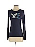 American Eagle Outfitters Blue Long Sleeve T-Shirt Size S - photo 1