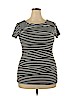 Verve Ami Black Short Sleeve Top Size XL - photo 1
