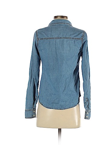 Mossimo Supply Co. Long Sleeve Button-Down Shirt (view 2)