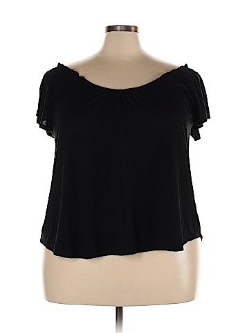 Extra Touch Short Sleeve Blouse (view 1)