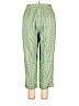 Lauren by Ralph Lauren 100% Linen Green Linen Pants Size 14 - photo 2