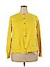 CAbi 100% Cotton Yellow Cardigan Size XL - photo 1