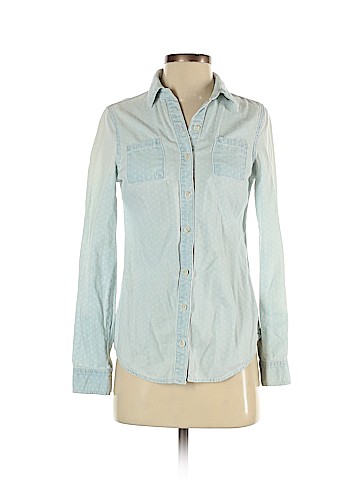 Mossimo Supply Co. Long Sleeve Button-Down Shirt (view 1)