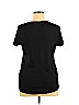 Sejour Black Short Sleeve T-Shirt Size 1X - photo 2