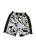 Op 100% Polyester Print Black Board Shorts Size 8 - photo 1