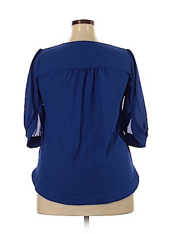 41Hawthorn 3/4 Sleeve Blouse (view 2)