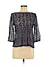Ann Taylor LOFT Blue 3/4 Sleeve Blouse Size M (petite) - photo 1