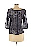 Ann Taylor LOFT Blue 3/4 Sleeve Blouse Size M (petite) - photo 2
