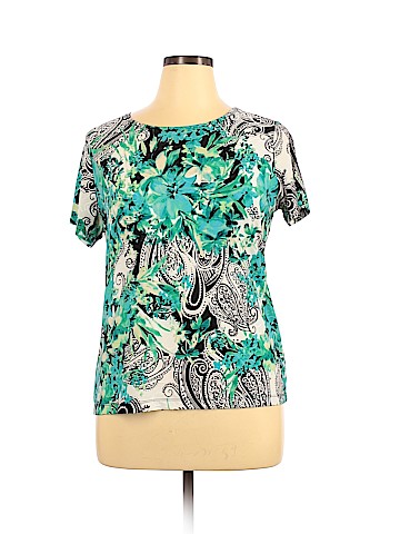 JM Collection Short Sleeve Top (view 1)