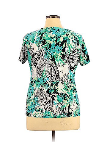 JM Collection Short Sleeve Top (view 2)