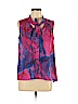 Mossimo 100% Polyester Pink Sleeveless Blouse Size M - photo 1