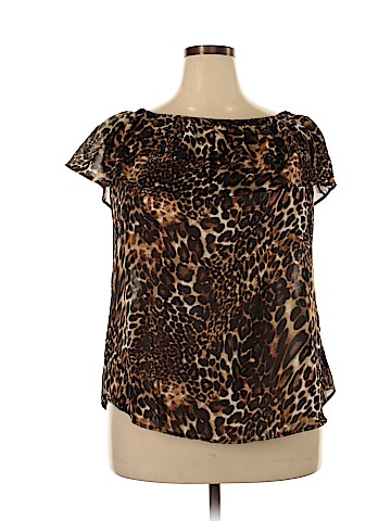 Mileage Short Sleeve Blouse (view 1)