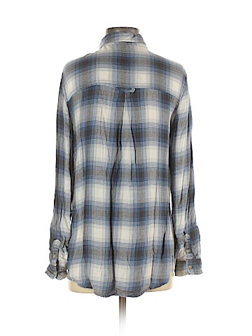 American Eagle Outfitters Long Sleeve Button-Down Shirt (view 2)