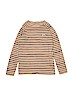 Zara Kids 100% Cotton Stripes Tan Long Sleeve T-Shirt Size 11 - 12 - photo 1