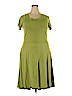 Soft Surroundings Green Casual Dress Size XL (petite) - photo 1