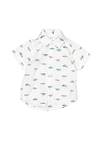 Carter's Short Sleeve Button-Down Shirt (view 1)