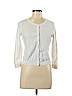 Cloud Chaser 100% Cotton White Cardigan Size M - photo 1