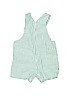 Unbranded 100% Cotton Green Overall Shorts 3-6 MO / 6 MO - photo 2
