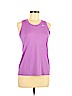 Nike 100% Polyester Purple Active Tank Size M - photo 1