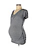 Jessica Simpson Maternity Blue Short Sleeve T-Shirt Size M - photo 1