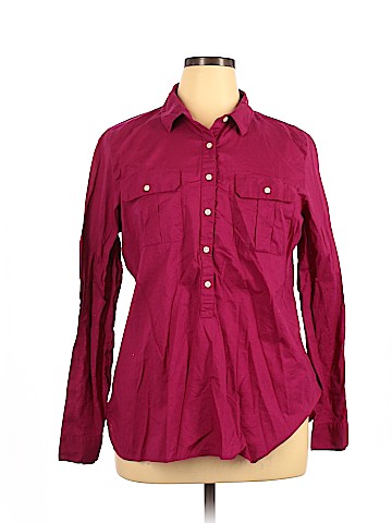 Old Navy Long Sleeve Button-Down Shirt (view 1)