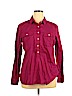 Old Navy 100% Cotton Pink Long Sleeve Button-Down Shirt Size XL - photo 1