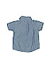 Carter's 100% Cotton Blue Short Sleeve Button-Down Shirt 0-3 MO / 3 MO - photo 2