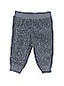 Just One Year by Carter's 100% Polyester Blue Fleece Pants 3-6 MO / 6 MO - photo 1