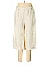 Ellen Tracy 100% Linen Ivory Linen Pants Size L - photo 1