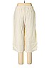 Ellen Tracy 100% Linen Ivory Linen Pants Size L - photo 2