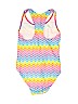 Speedo Chevron-herringbone Pink One Piece Swimsuit Size 10 - photo 2